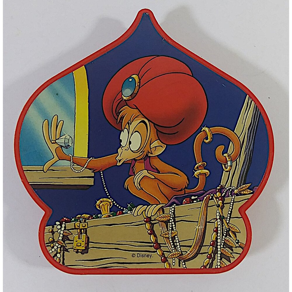 Burger King Kids Club Aladdin Abu Hidden Treasure Chest Vintage Disney 1994